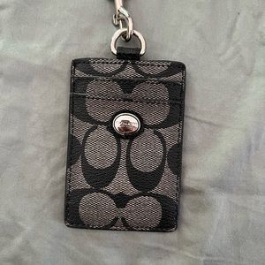 Authentic Coach ID Badge Lanyard